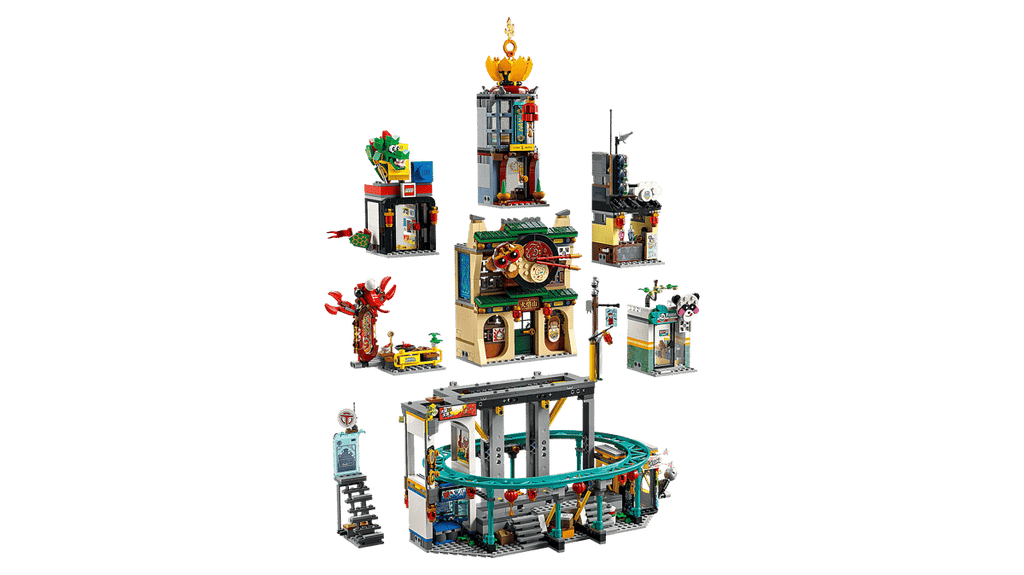 LEGO Monkie Kid - De Lantaarnstad - 80036