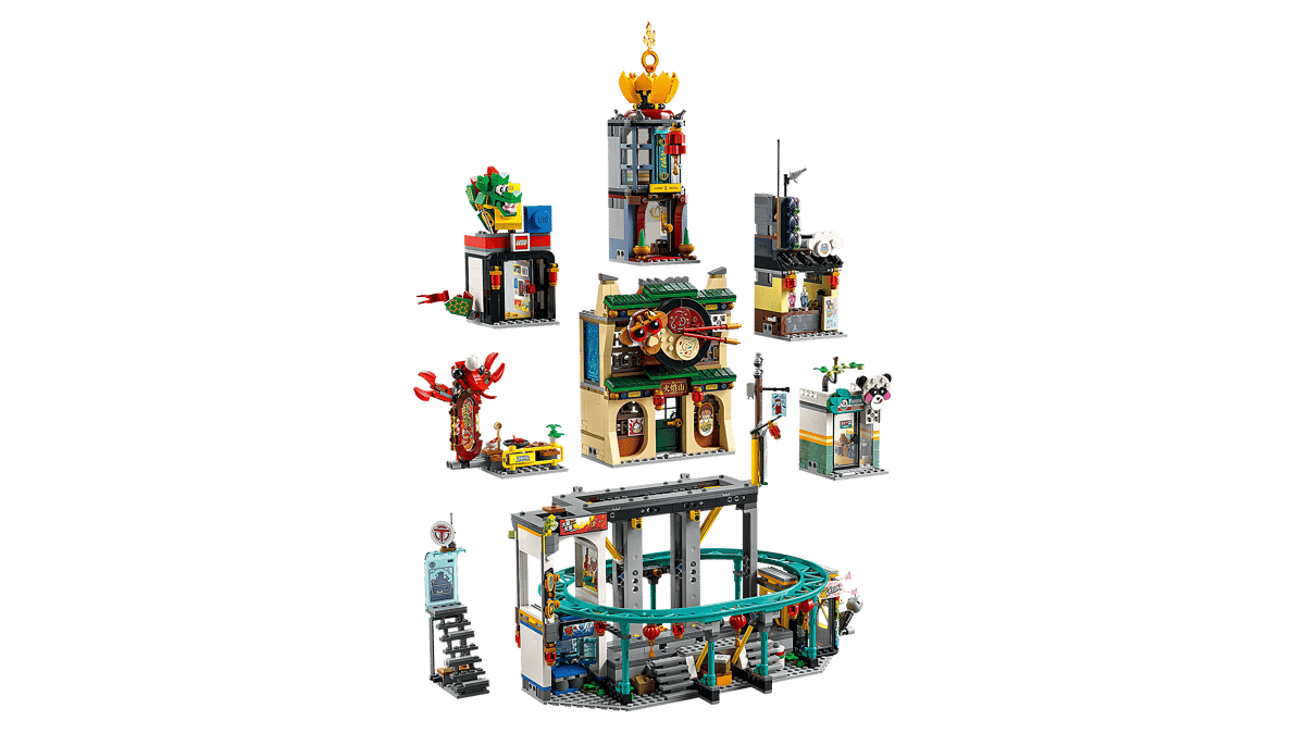 LEGO Monkie Kid - De Lantaarnstad - 80036