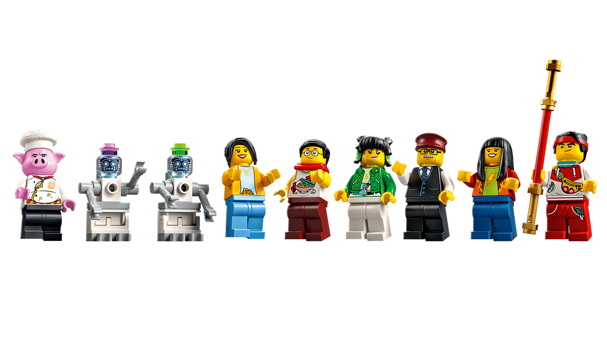 LEGO Monkie Kid - De Lantaarnstad - 80036