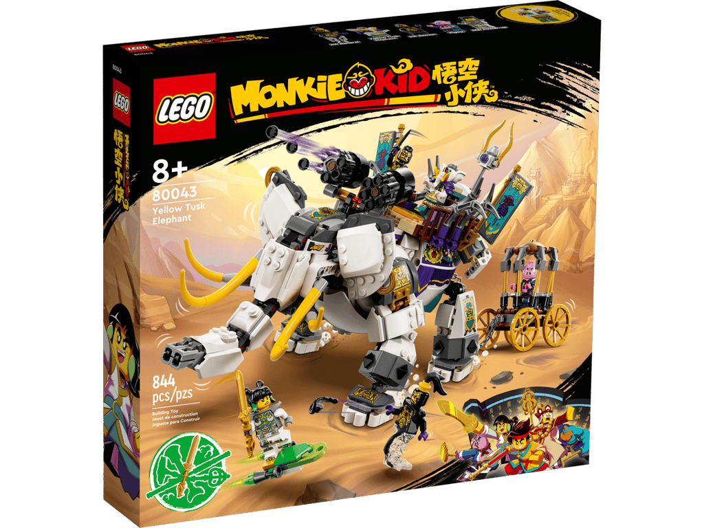 LEGO Monkie Kid Yellow Tusk Elephant - 80043