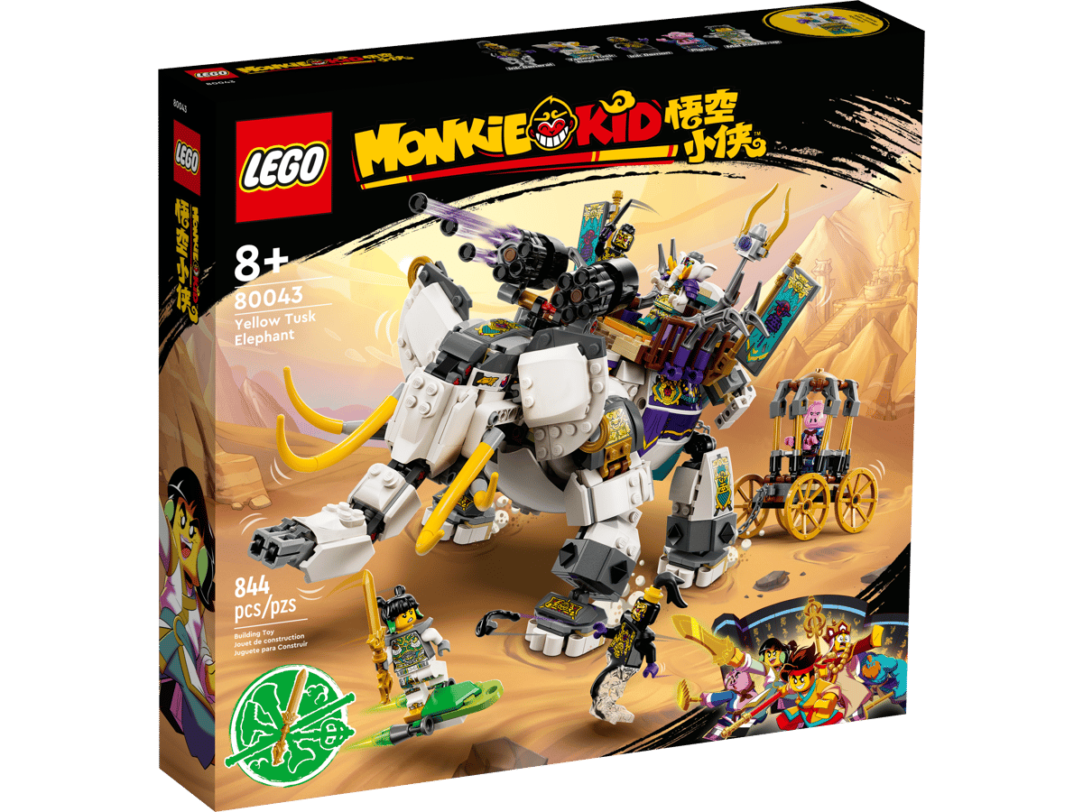LEGO Monkie Kid Yellow Tusk Elephant - 80043