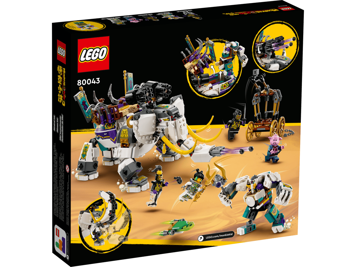 LEGO Monkie Kid Yellow Tusk Elephant - 80043