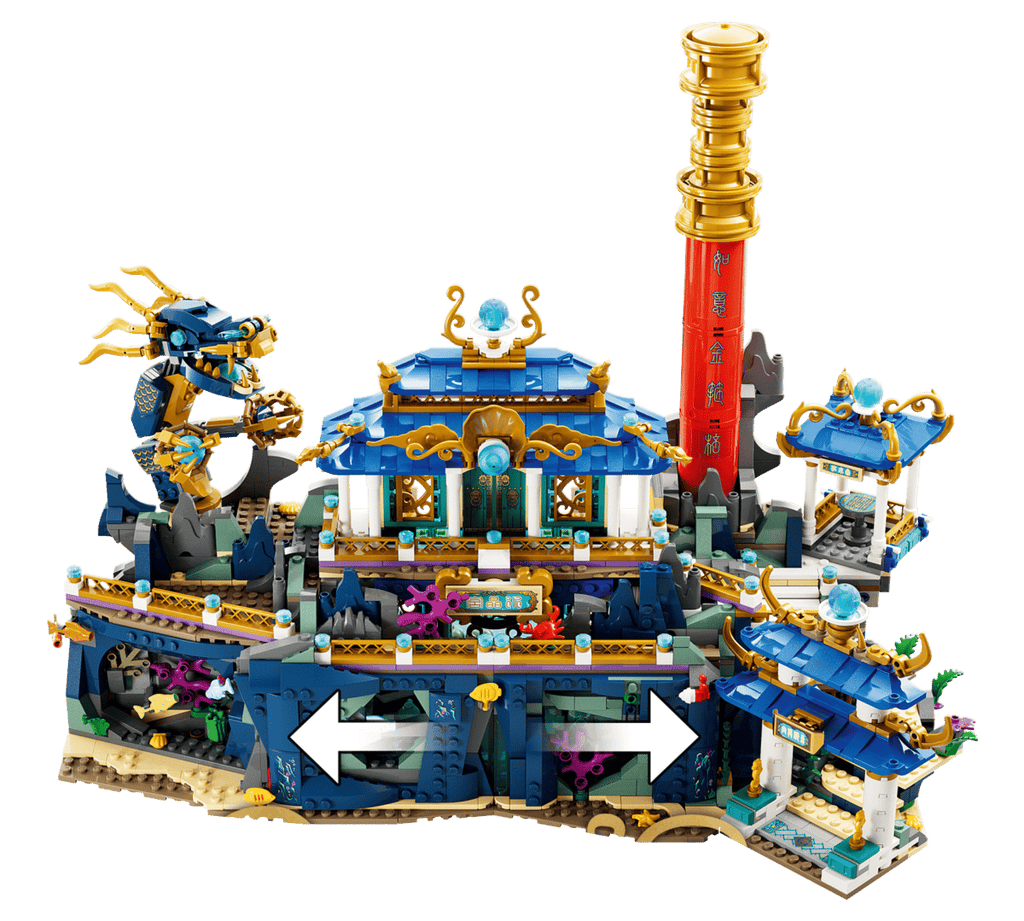 LEGO Monkey Kid Draak van het Oosten Paleis - 80049