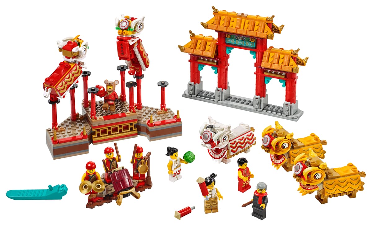 LEGO Leeuwendans - 80104
