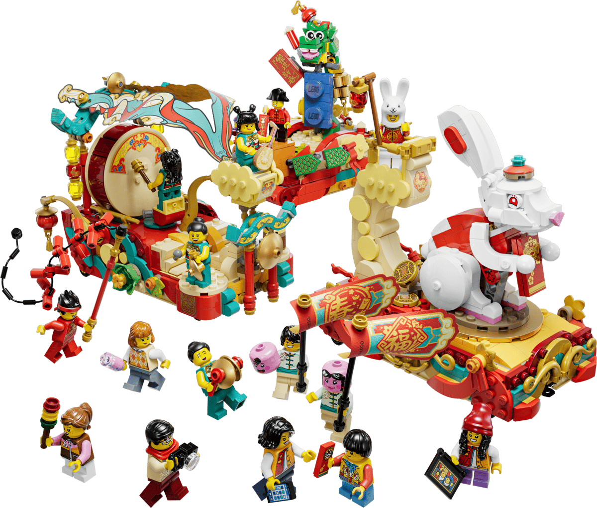 LEGO Chinees Nieuwjaar parade - 80111