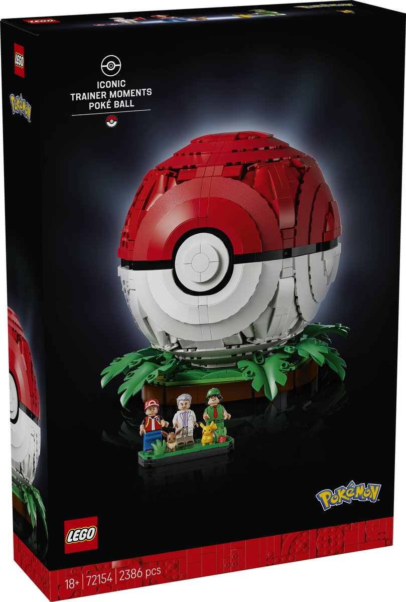 LEGO Pokémon Pokéball met Trainer Scènes - 72154