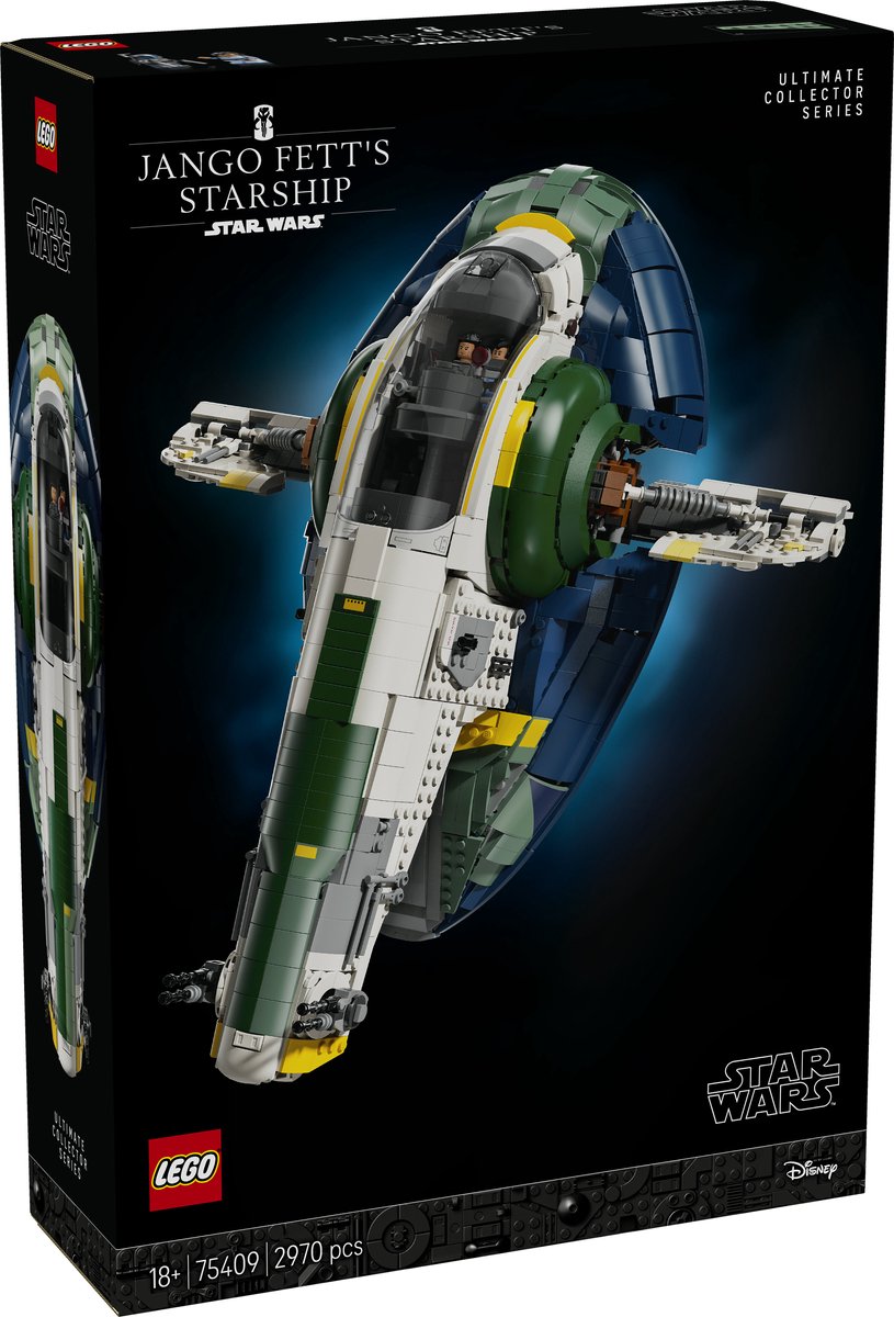 LEGO Star Wars Jango Fetts Firespray-class ruimteschip - 75409