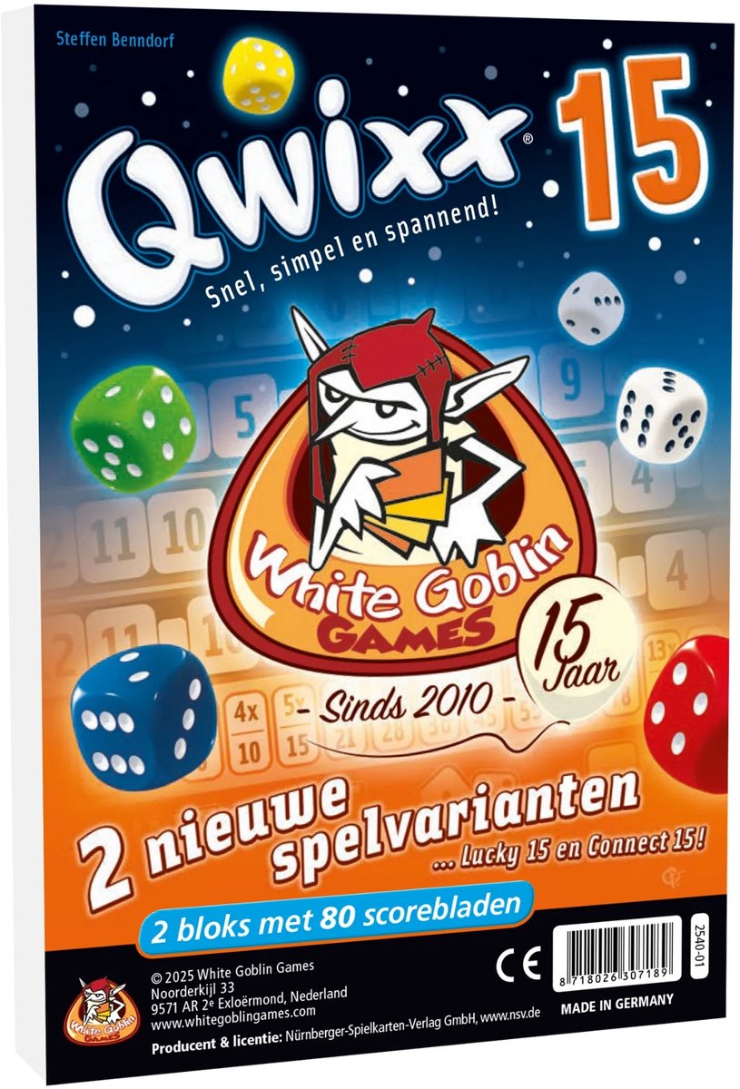 Qwixx 15 - Dobbelspel