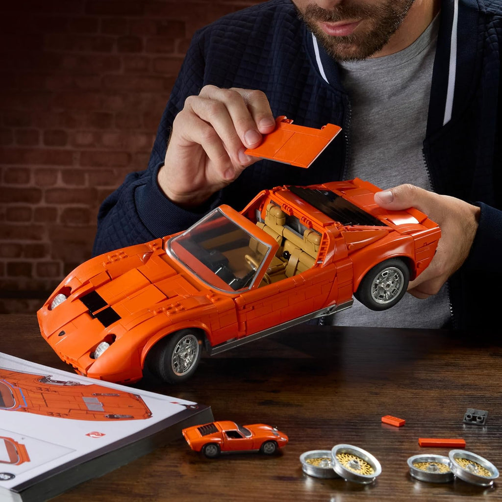 Mattel Brick Shop Hot Wheels Lamborghini Miura P400 SV