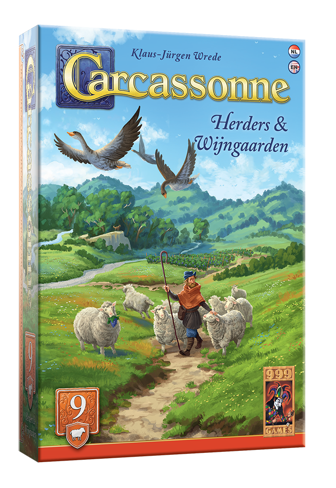 Carcassonne: Herders & Wijngaarden uitbreiding (NL)