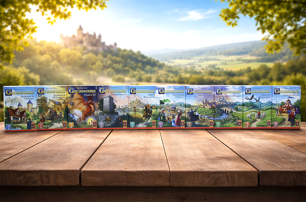 Carcassonne: Herders & Wijngaarden uitbreiding (NL)