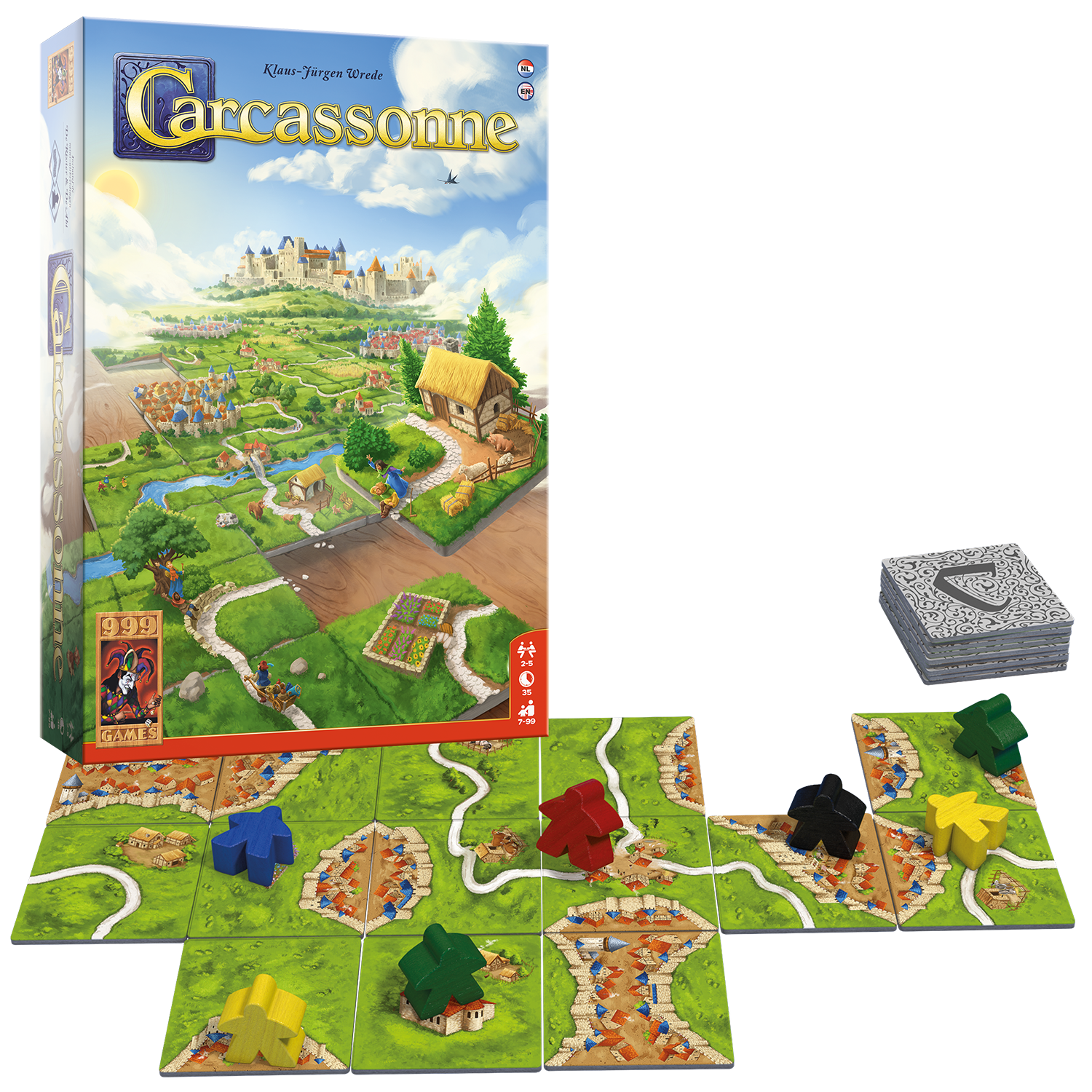 Carcassonne Basisspel - Bordspel (NL)