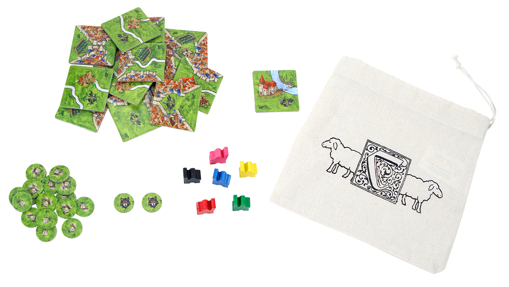 Carcassonne: Herders & Wijngaarden uitbreiding (NL)