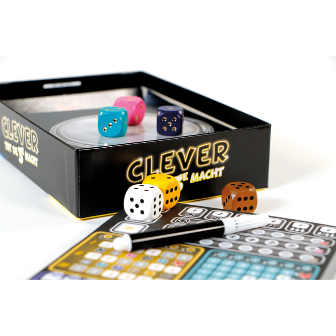 Clever tot de 3e macht - Dobbelspel (NL)