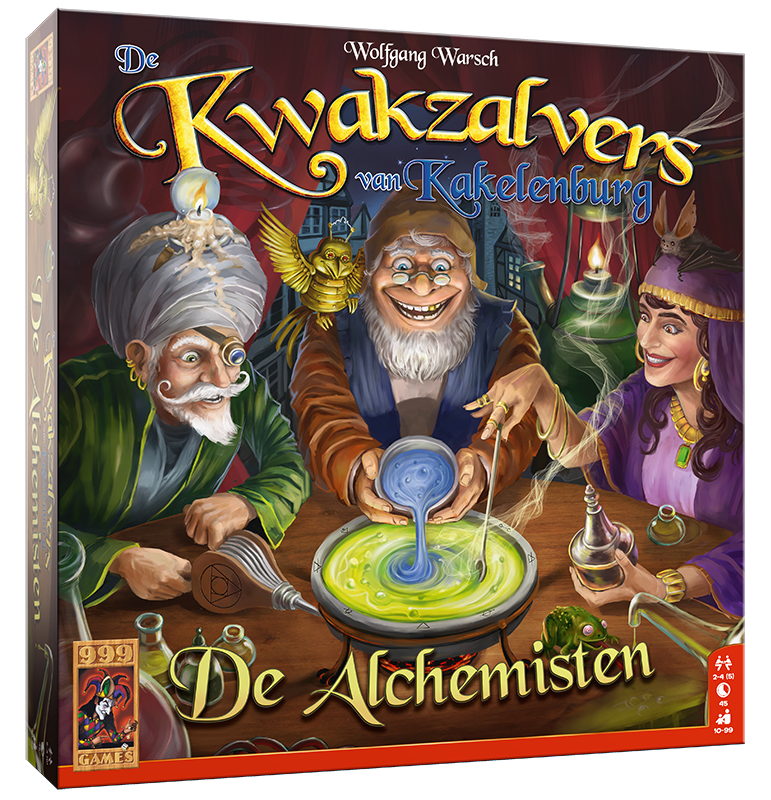 De Kwakzalvers van Kakelenburg: De Alchemisten Uitbreiding - Bordspel (NL)