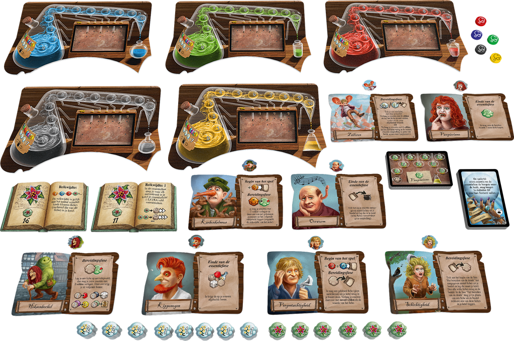 De Kwakzalvers van Kakelenburg: De Alchemisten Uitbreiding - Bordspel (NL)