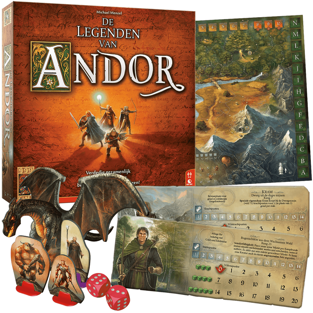 De Legenden van Andor Basisspel - Bordspel
