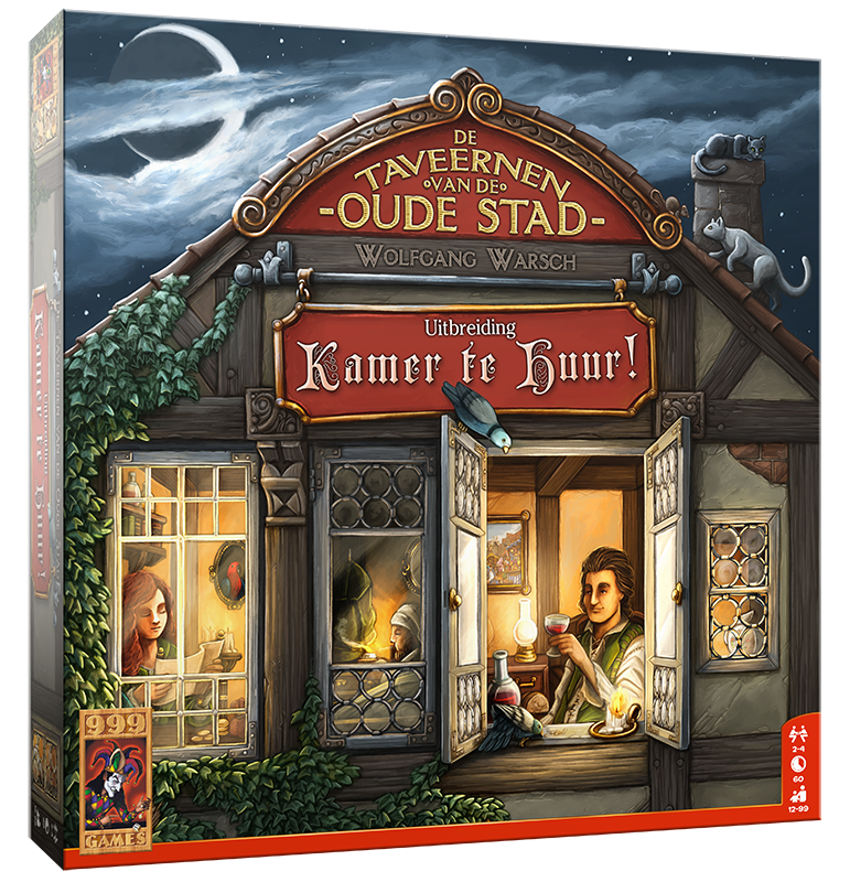 De Taveernen van de Oude Stad Uitbreiding: Kamer te Huur! - Bordspel (NL)