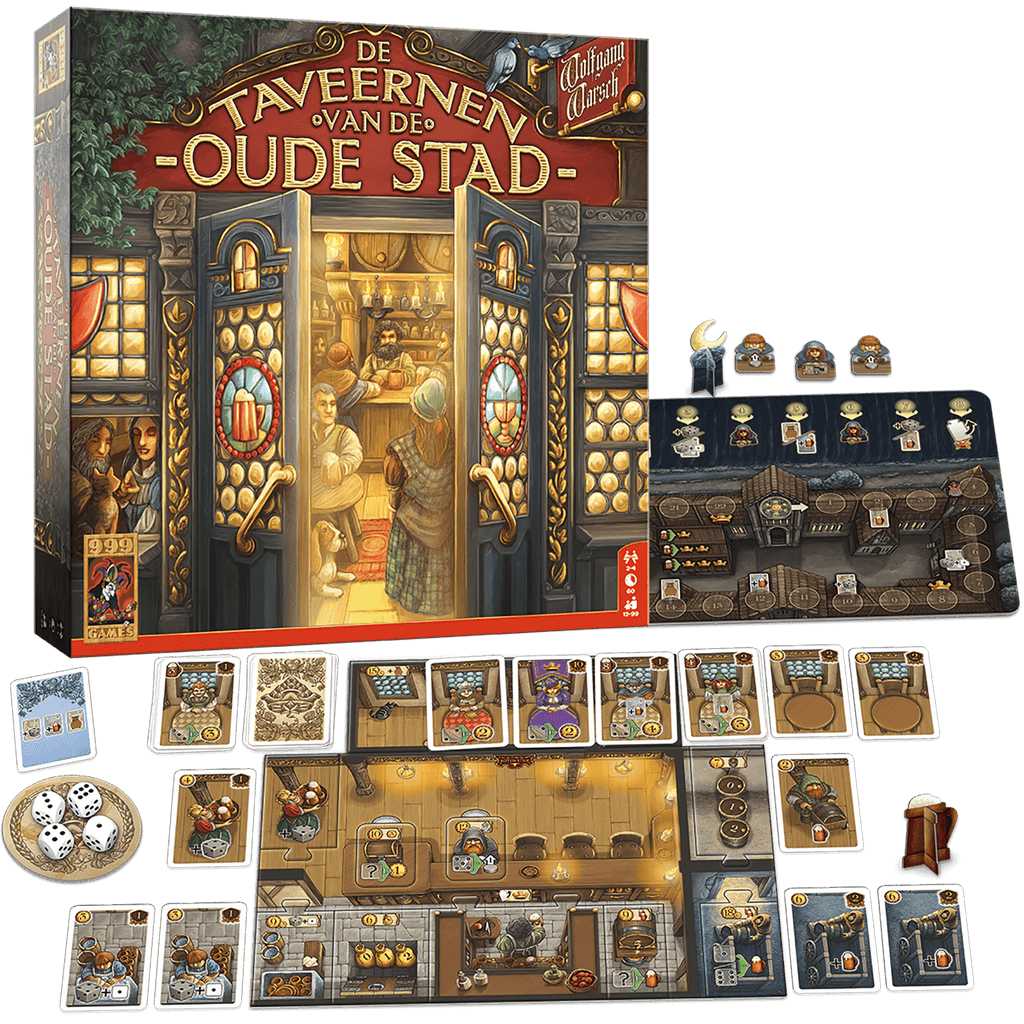 De Taveernen van de Oude Stad - Bordspel (NL)
