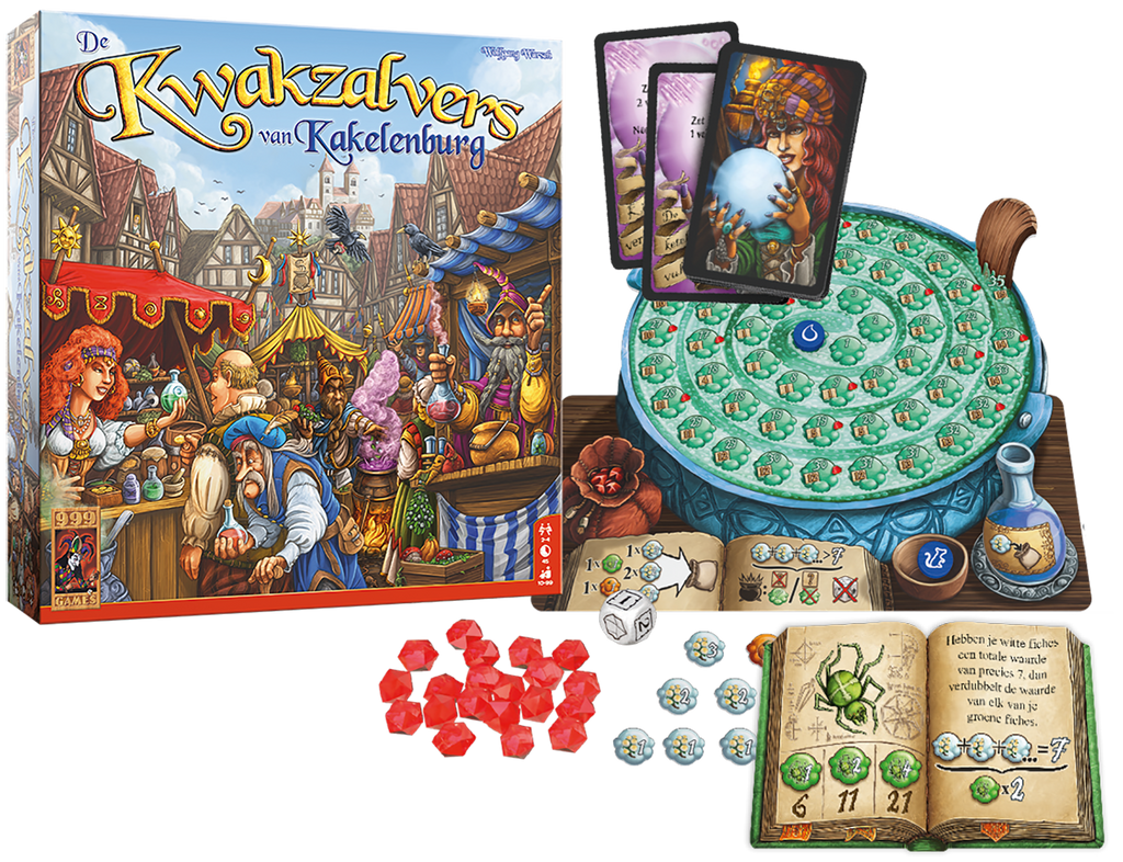 De Kwakzalvers van Kakelenburg - Bordspel (NL)