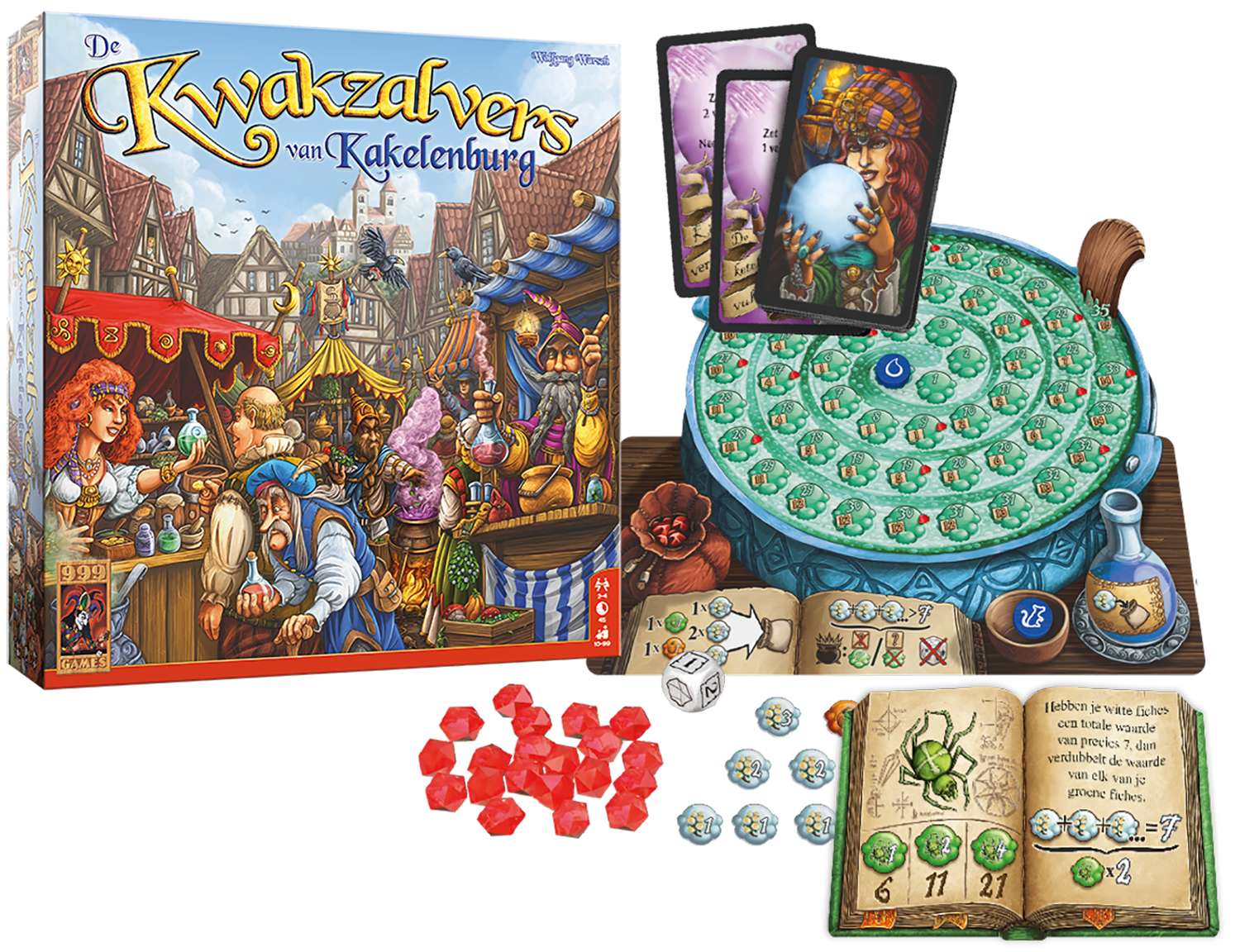 De Kwakzalvers van Kakelenburg - Bordspel (NL)