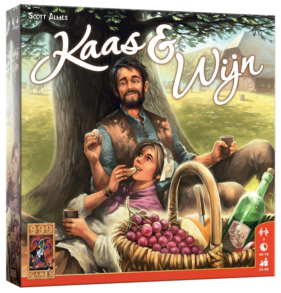 Kaas & Wijn - Bordspel (NL)