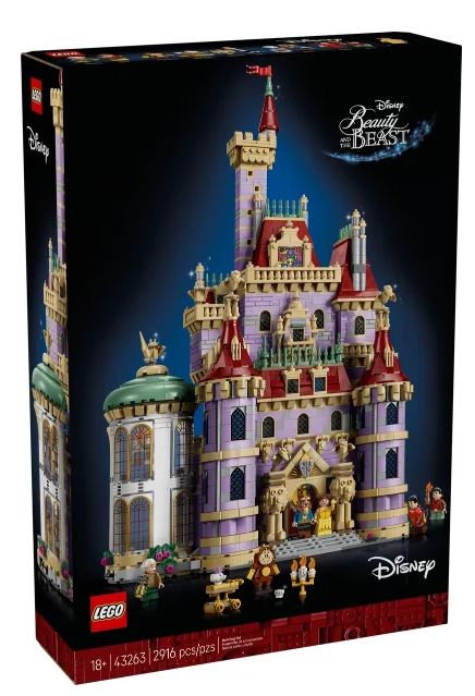 LEGO Disney Belle en het Beest Kasteel - 43263