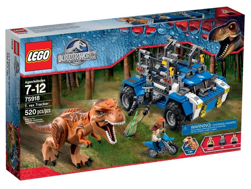 LEGO Jurassic World T. rex-tracker - 75918