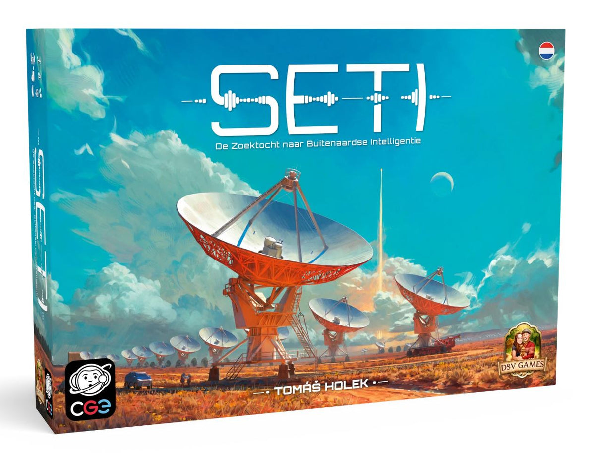 SETI: De Zoektocht naar Buitenaardse Intelligentie (incl. promo) - Bordspel (NL)