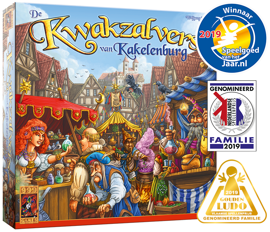 De Kwakzalvers van Kakelenburg - Bordspel (NL)