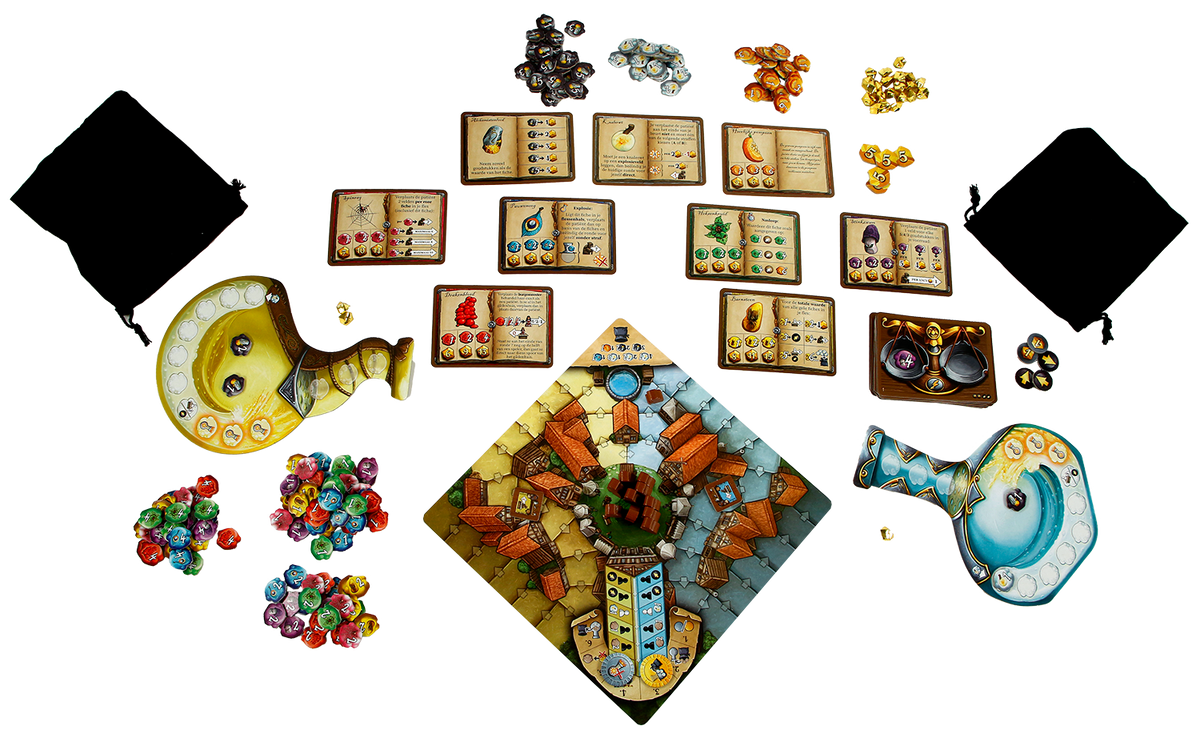 De Kwakzalvers van Kakelenburg: Het Duel - Bordspel (NL)