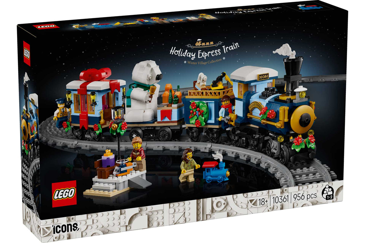 LEGO Icons Feestelijke Kersttrein - 10361