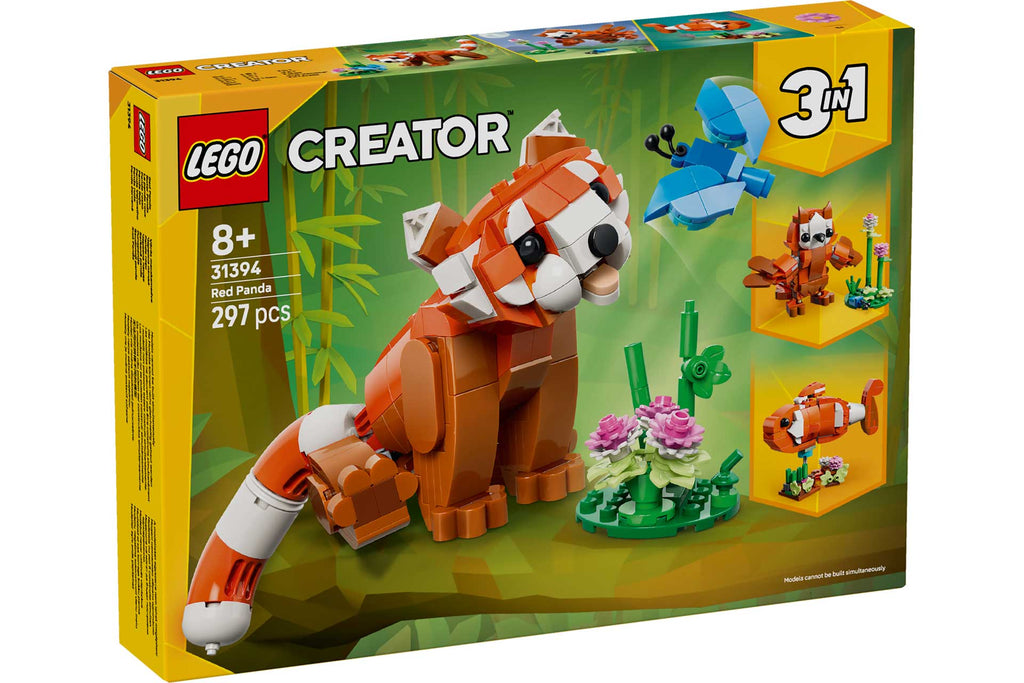 LEGO Creator 3-in-1 Schattige dieren: rode panda - 31394