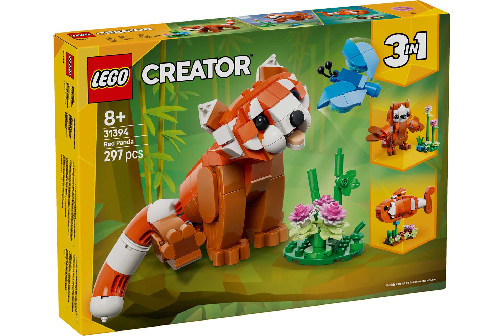 LEGO Creator 3-in-1 Schattige dieren: rode panda - 31394