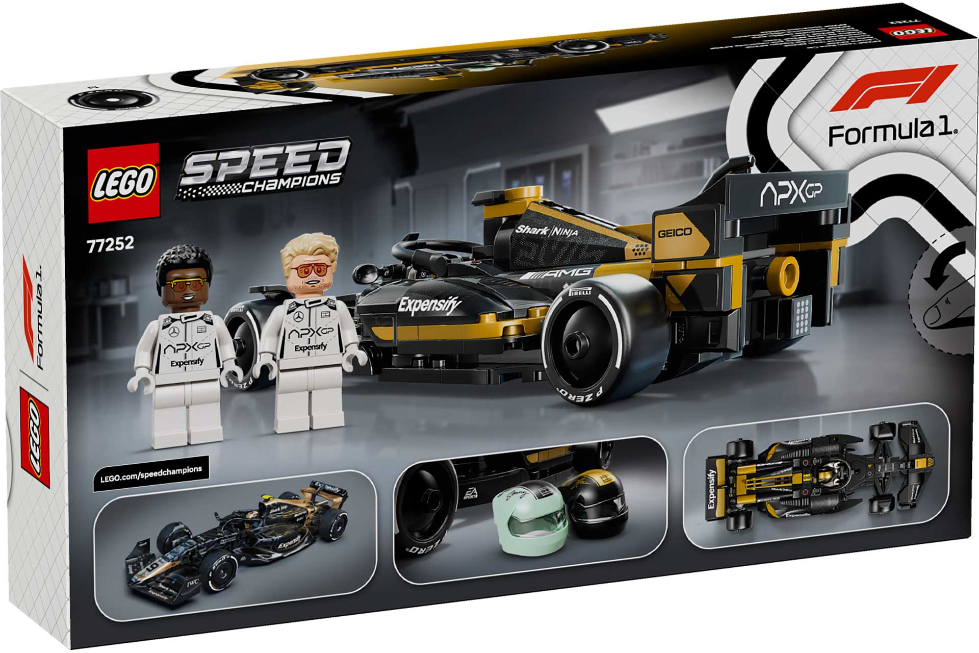 LEGO Speed Champions APXGP team racewagen uit F1 The Movie - 77252