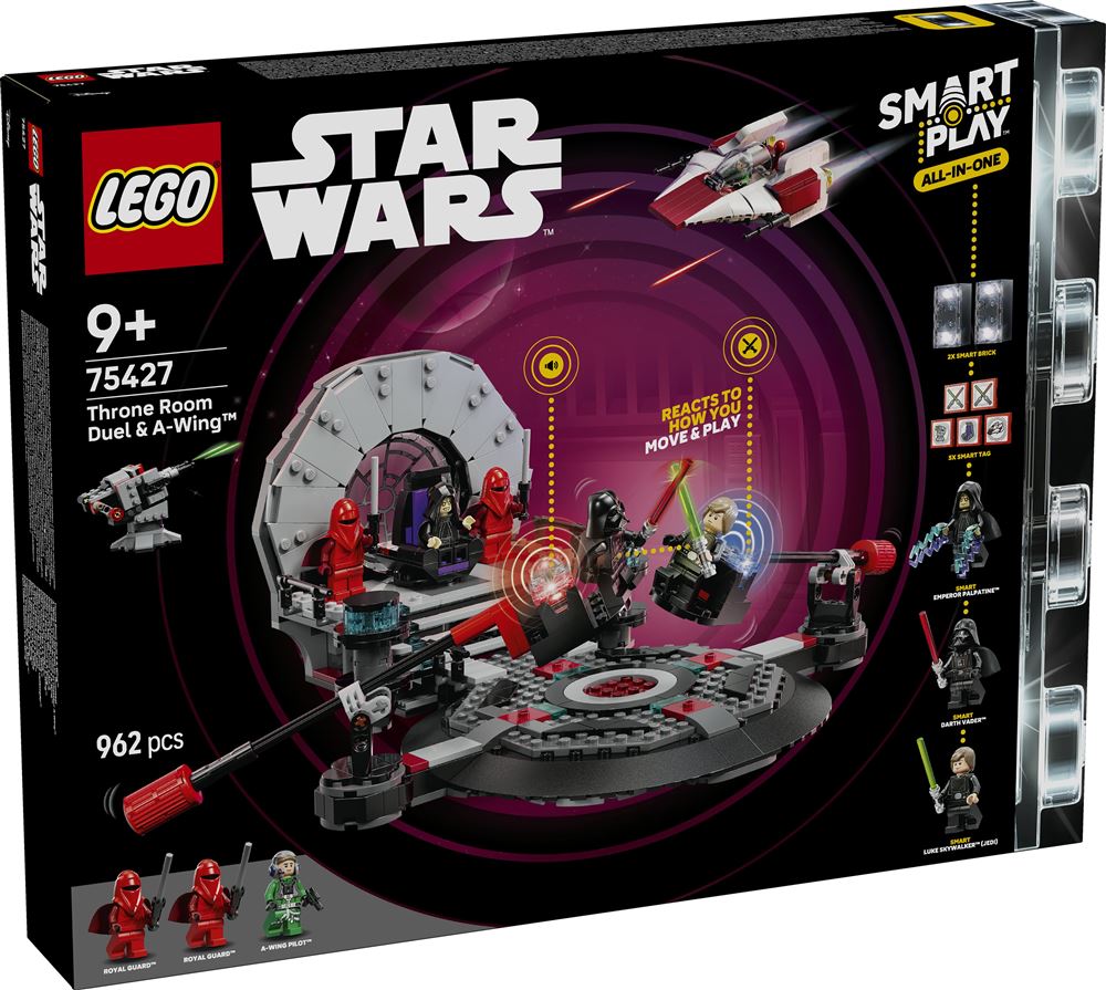LEGO Star Wars SMART Play: Troonzaalduel en A-wing - 75427