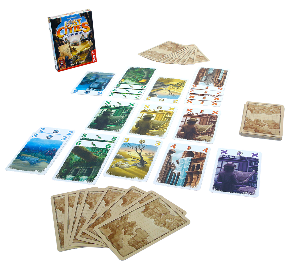 Lost Cities: Het kaartspel - Kaartspel