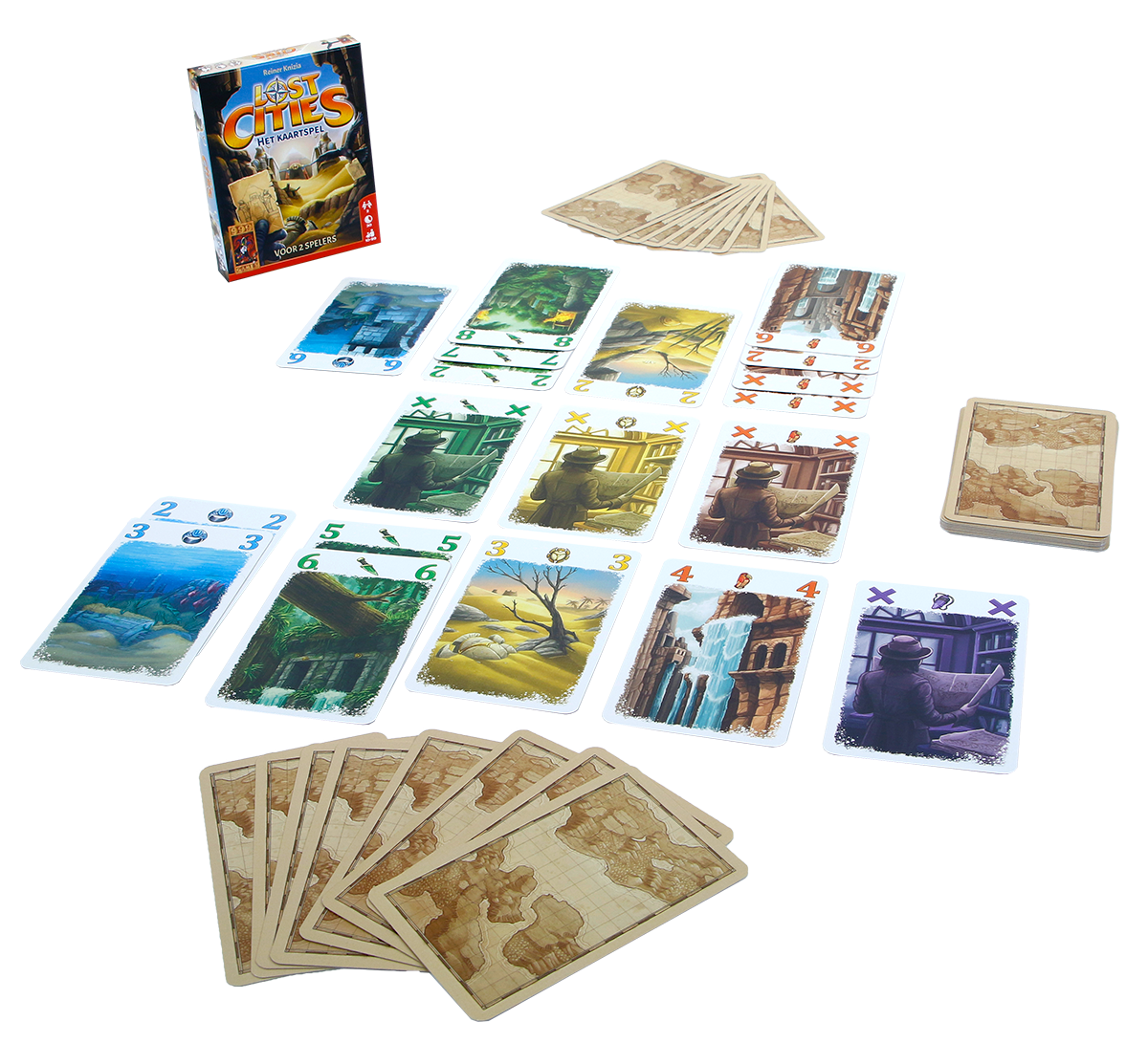Lost Cities: Het kaartspel - Kaartspel