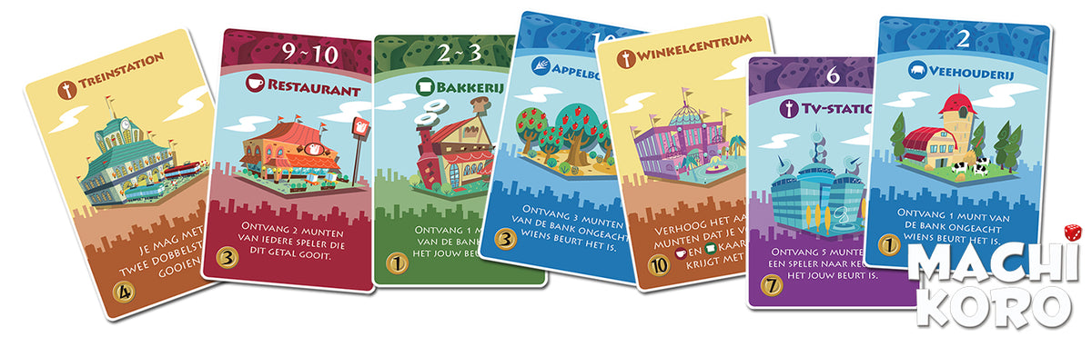 Machi Koro - Dobbelspel (NL)
