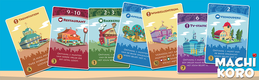Machi Koro - Dobbelspel (NL)