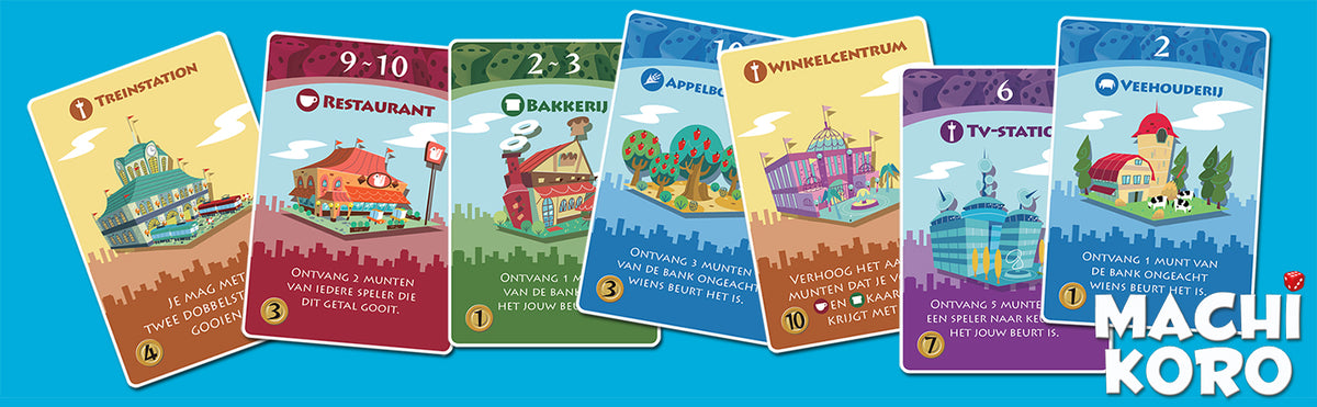 Machi Koro - Dobbelspel (NL)