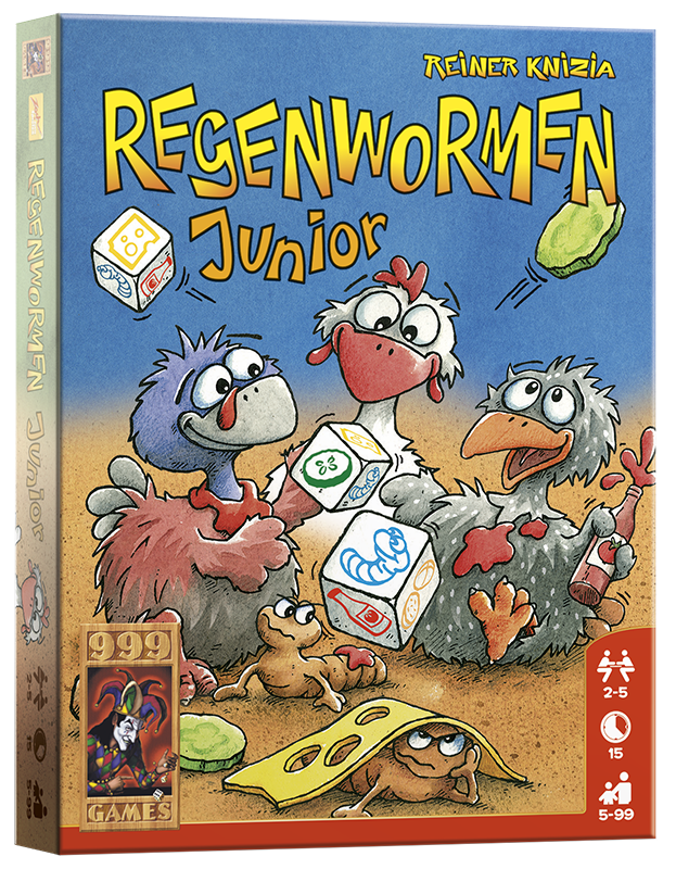 Regenwormen Junior - Dobbelspel