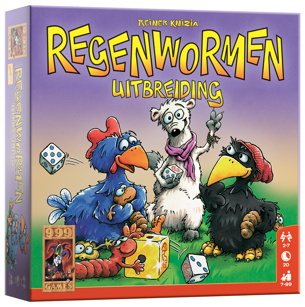 Regenwormen Uitbreiding - Dobbelspel