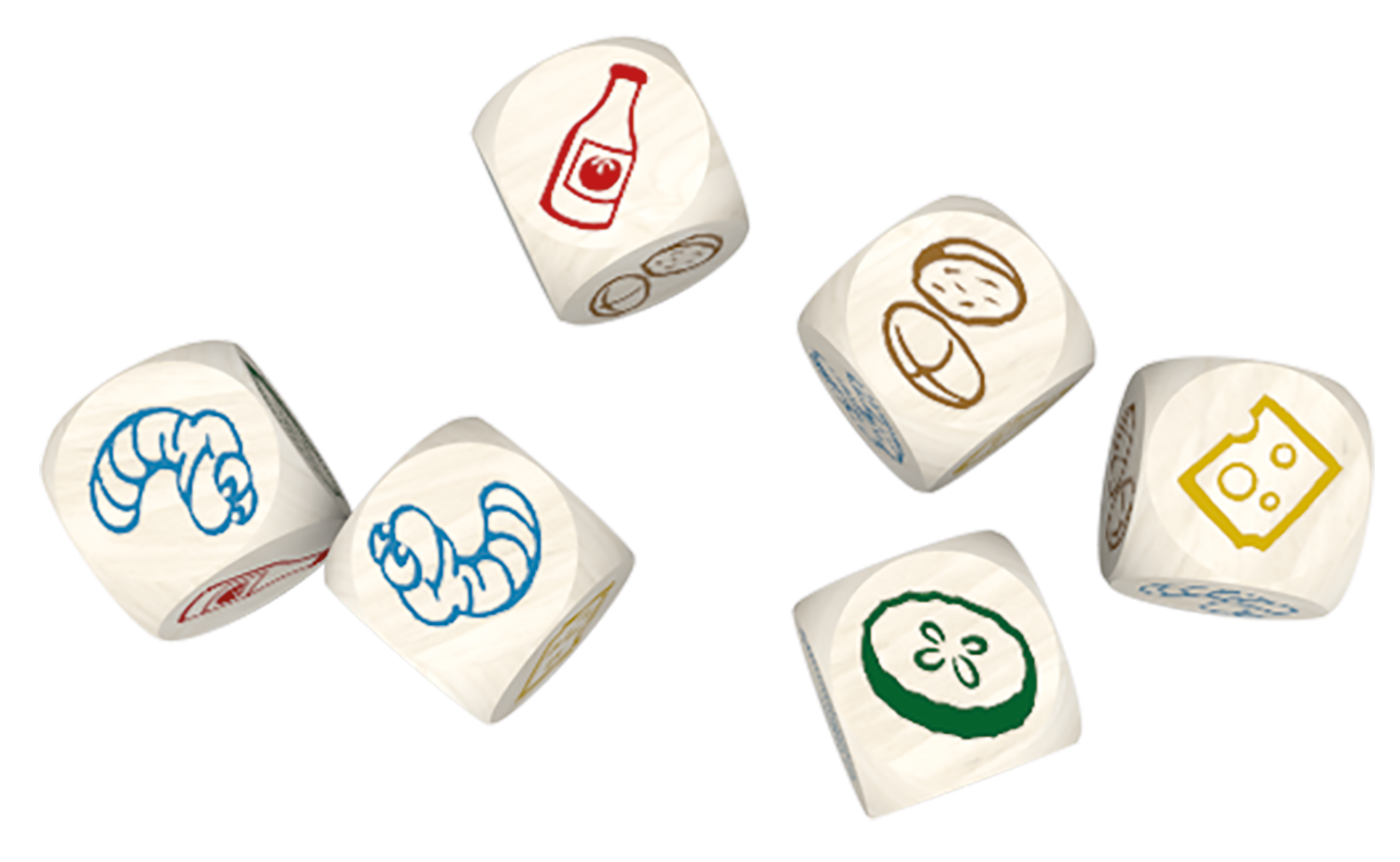 Regenwormen Junior - Dobbelspel