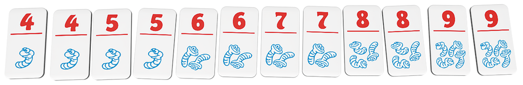 Regenwormen Junior - Dobbelspel
