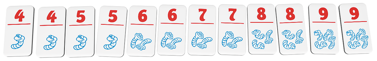 Regenwormen Junior - Dobbelspel