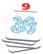 Regenwormen Junior - Dobbelspel