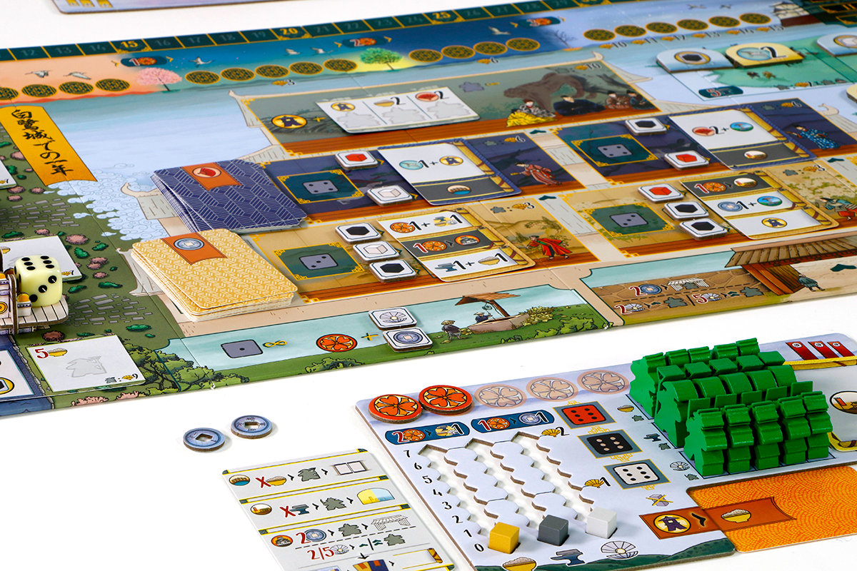 Het Witte Kasteel van Himeji - Bordspel (NL)