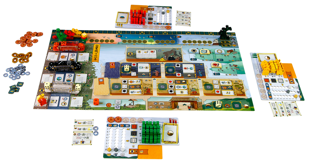 Het Witte Kasteel van Himeji - Bordspel (NL)