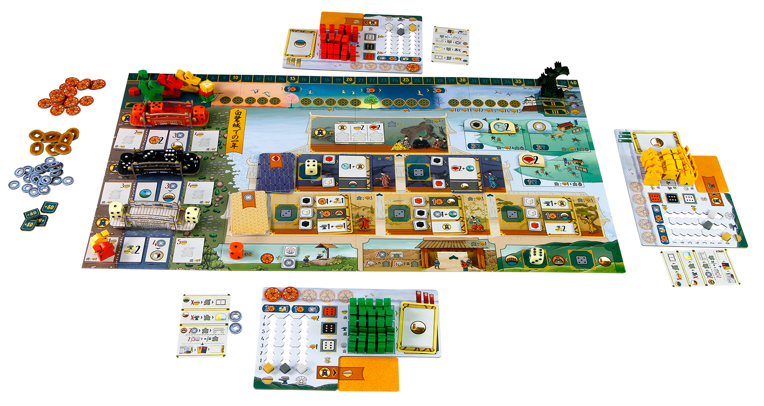 Het Witte Kasteel van Himeji - Bordspel (NL)